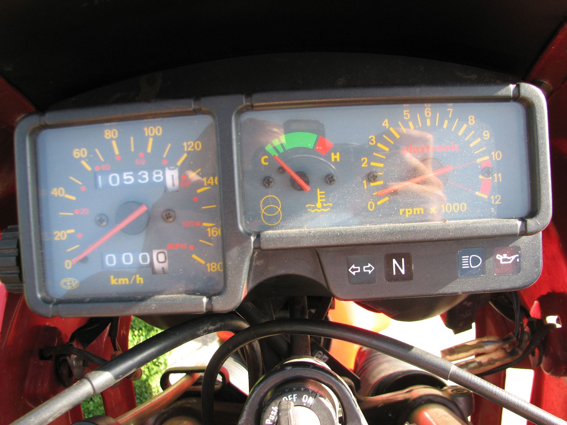 GILERA RC 125 TOP RALLY, 1. kp